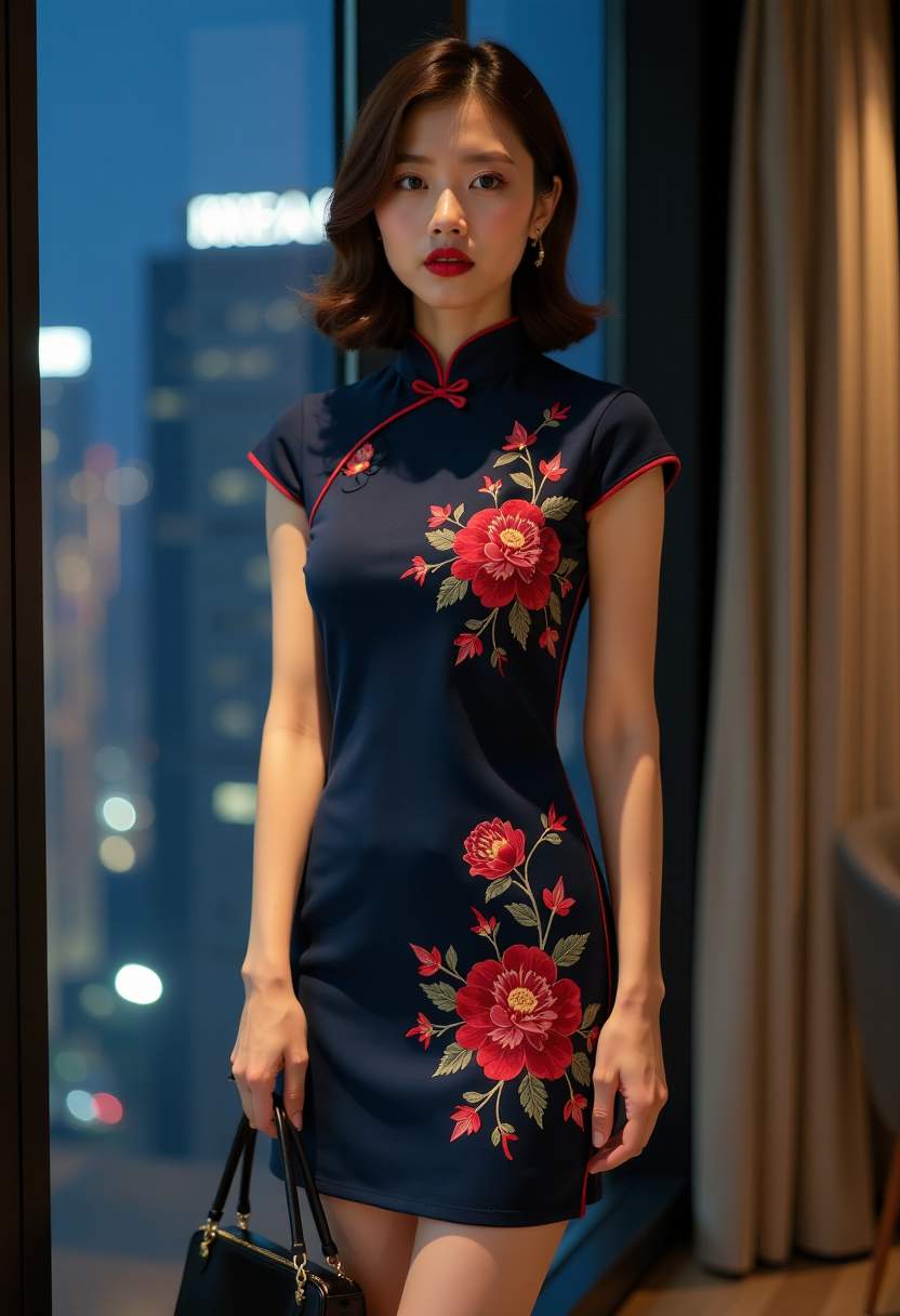 追梦的她